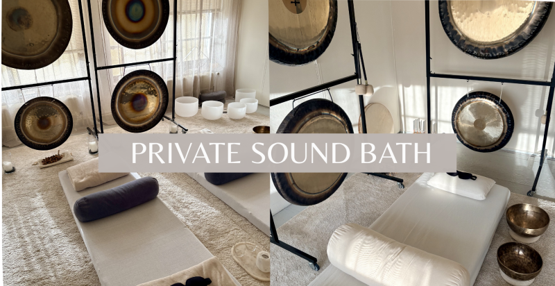Private Sound Bath Experience - Guérison par le son, Relaxation, Voyage sonore-bain sonore