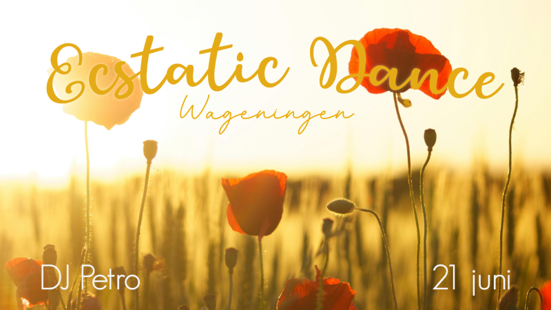 Ecstatic Dance Wageningen met DJ Petro ~ Midzomerviering (middag)
