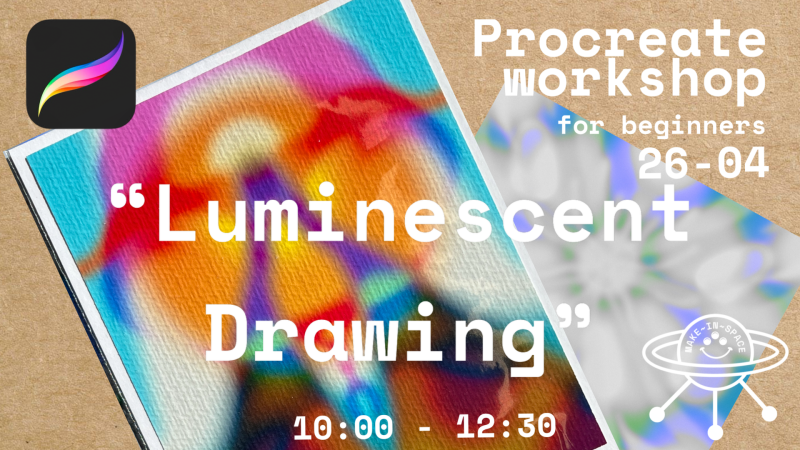 Workshop Procreate for beginners : “Luminescent Drawing” - Hipsy