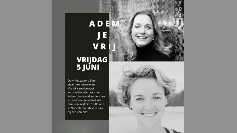 Adem je Vrij! Bewust Verbonden Ademcirkel