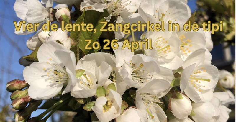 Zangcirkel in de tipi