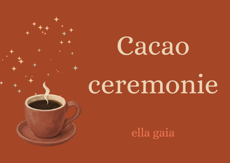 Cacaoceremonie bij Ella Gaia