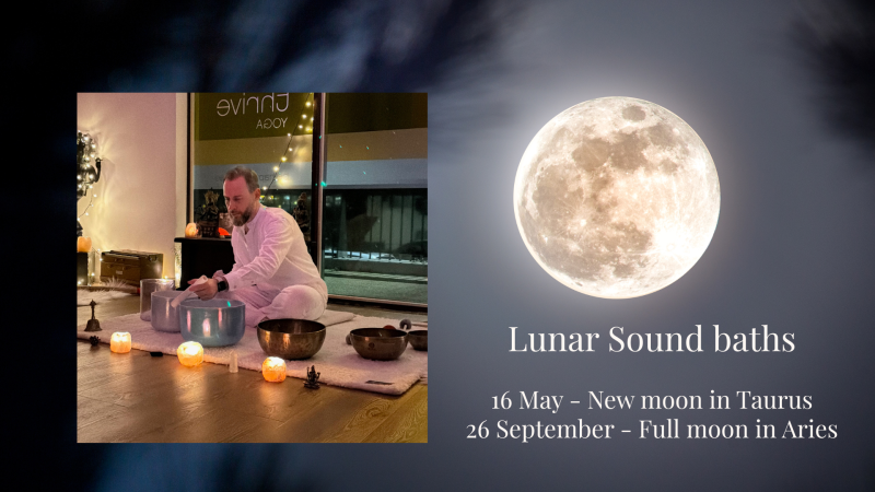 Lunar Sound bath - Full Moon in Aries
