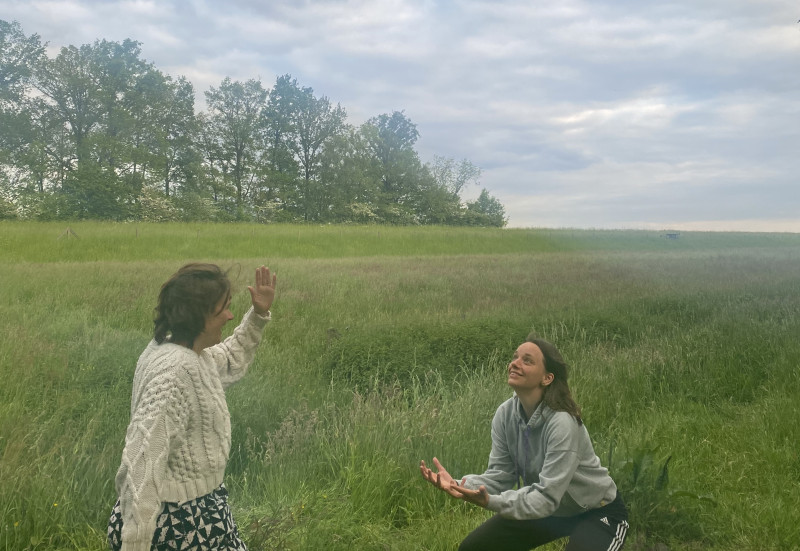 Buiten dansen: dansimprovisatie in de natuur