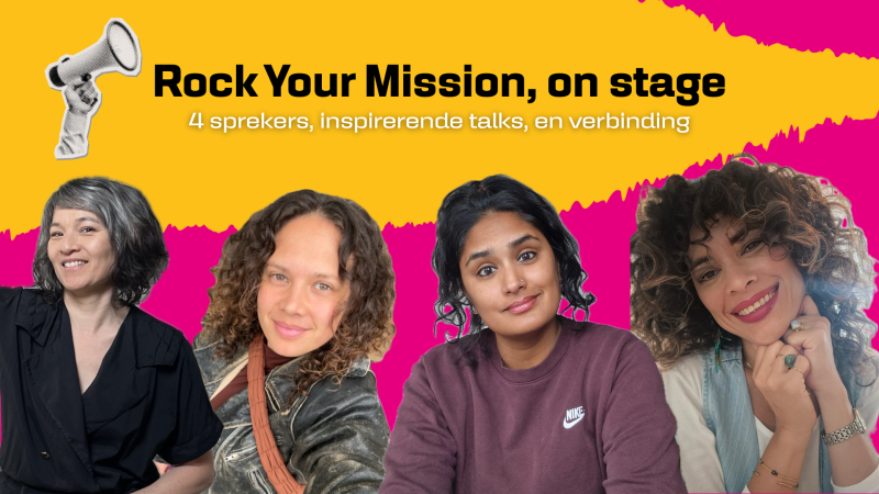 Rock your mission, on stage