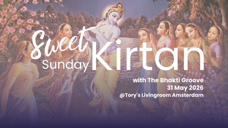 Sweet Sunday Kirtan @ Tory's livingroom Amsterdam - Zangcirkel, Mantra zingen, Kirtan