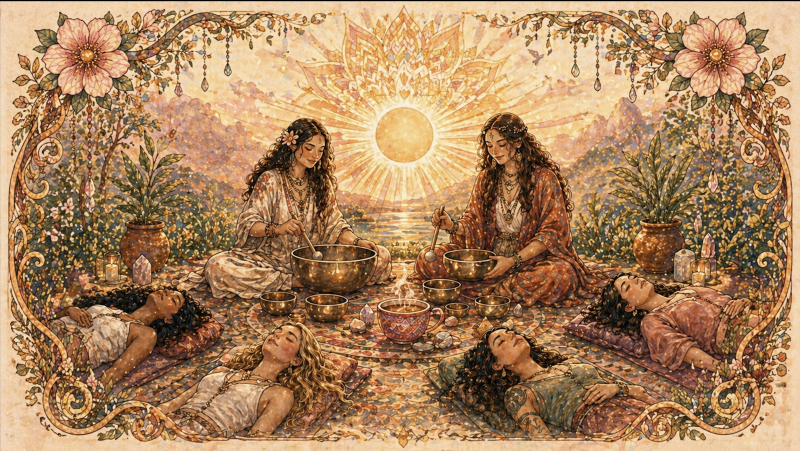 Nieuwe Maan Vrouwencirkel Amsterdam ~ Cacao Ceremonie & Sound Healing