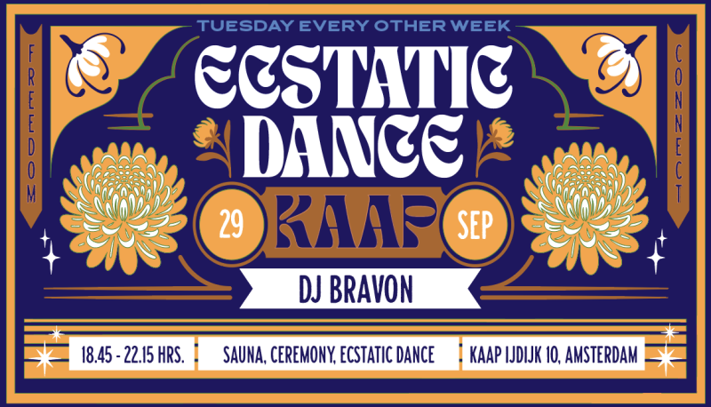 Ecstatic Dance Kaap | DJ BRAVON 29-9-2026