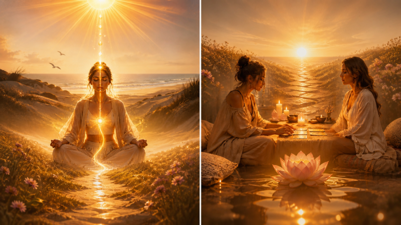 ✨ De Innerlijke Warme Zomerreis ✨ - Kundalini, Lotus bleu, Tirages de cartes