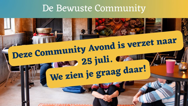 Community Avond 4 juli