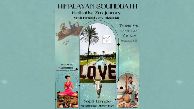 HIMALAYAN SOUNDBATH – MEDITATIVE ZEN JOURNEY WITH MIRABELL & AKALANKA - Klankreis-Soundbath, Klankreis, Klankschalen