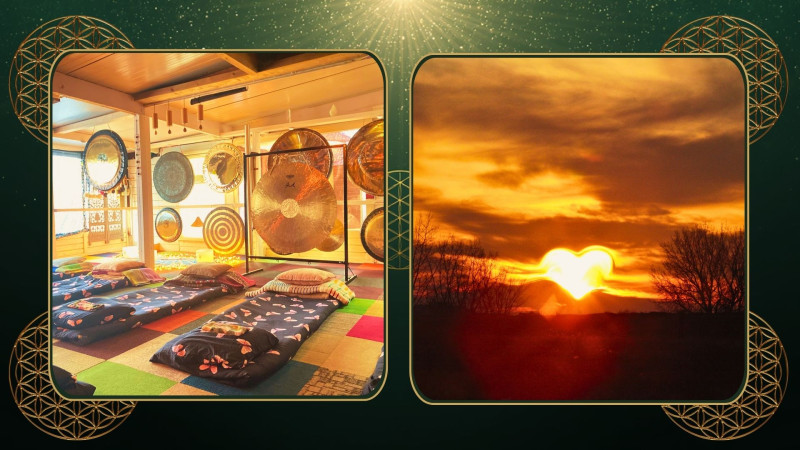 💗 Open Hart Gongbad · Verbinden met Wat Leeft - Klankreis-Soundbath, Soundhealing, Klankbad