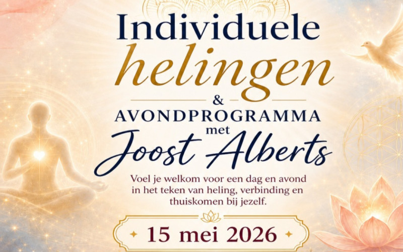Heling dag met Joost Alberts in Hertme 15 mei