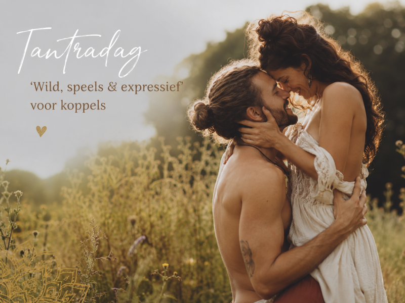 ‘Wild, speels & expressief’ Tantradag met fotoshoot (voor koppels)
