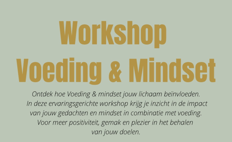 Workshop Voeding & Mindset