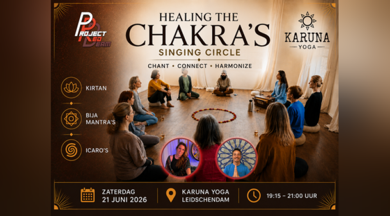 International Yoga Day! Healing the Chakras Singing Circle
