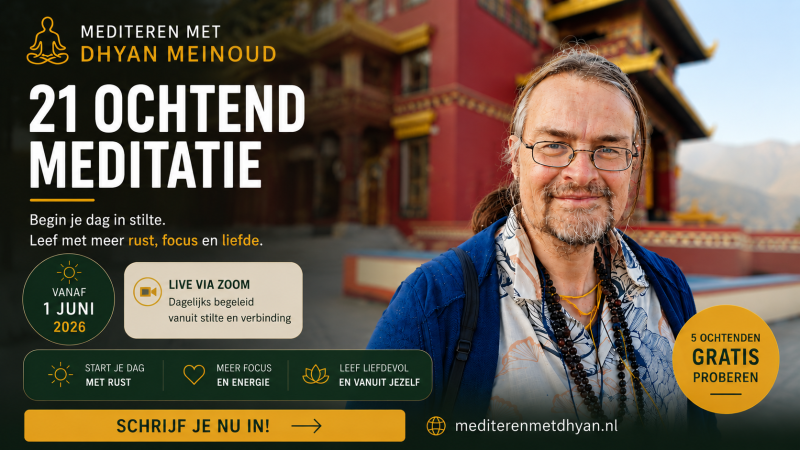 Rust in je hoofd: Live Begeleide Ochtendmeditatie