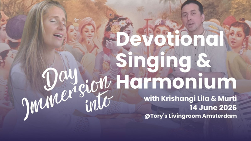 Day Immersion into the Art of Devotional Singing & Harmonium - Mantra zingen, Kirtan, Muziekles