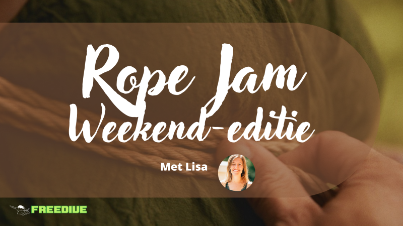 Freedive: Rope Jam weekend-editie
