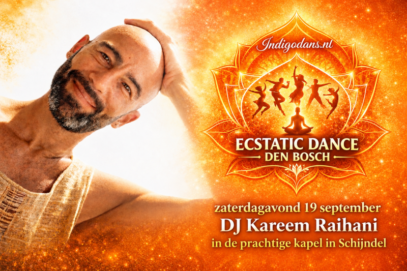 Ecstatic Dance Den Bosch in de kapel met Kareem Raïhani