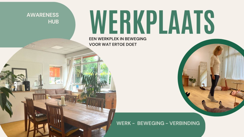 WERKPLAATS voor wat ertoe doet - Entrepreneurship, Community Building, Personal Leadership
