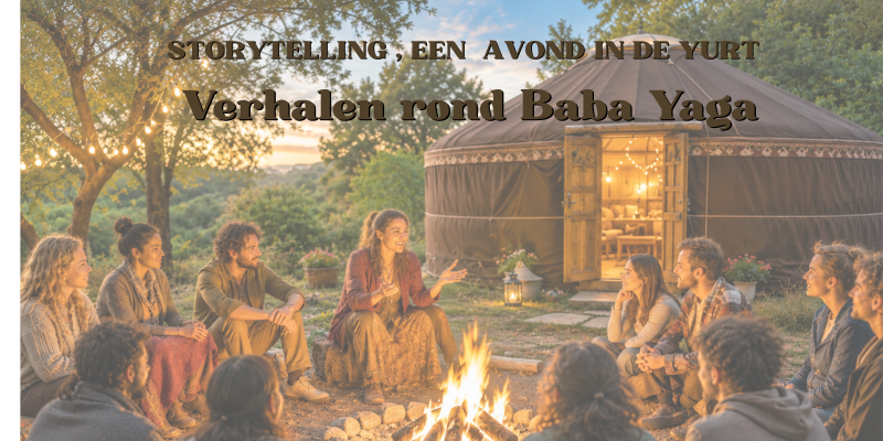 Verhalen avond in de yurt  - Conte