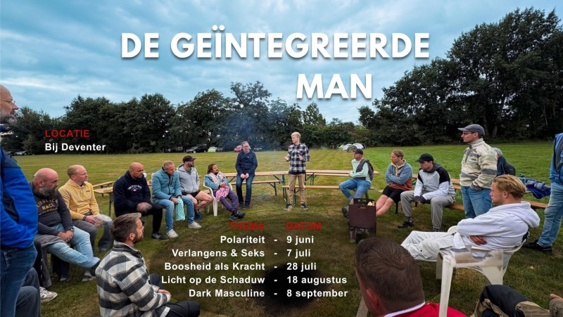 De Geïntegreerde Man: Polariteit - Mannen Workshops, Relaties, Mannencirkels