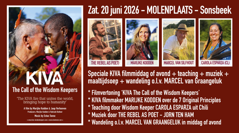 KIVA-film met Wisdom Keeper Carola Esparza + wandeling - Film, Concert, Belevingslezingen