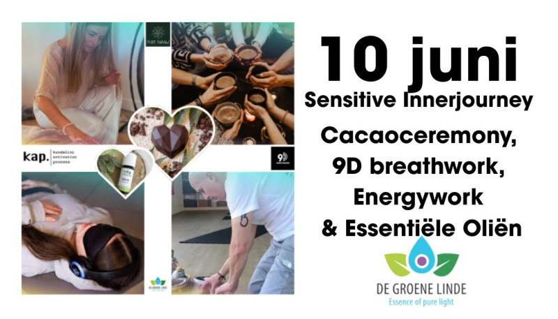 Sensitive Innerjourney > Cacaoceremony, 9DBreathwork & Energywork - Kundalini Activation, Breathwork, Cacao Ceremony