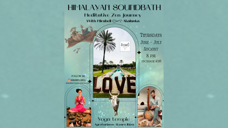 HIMALAYAN SOUNDBATH – MEDITATIVE ZEN JOURNEY WITH MIRABELL & AKALANKA