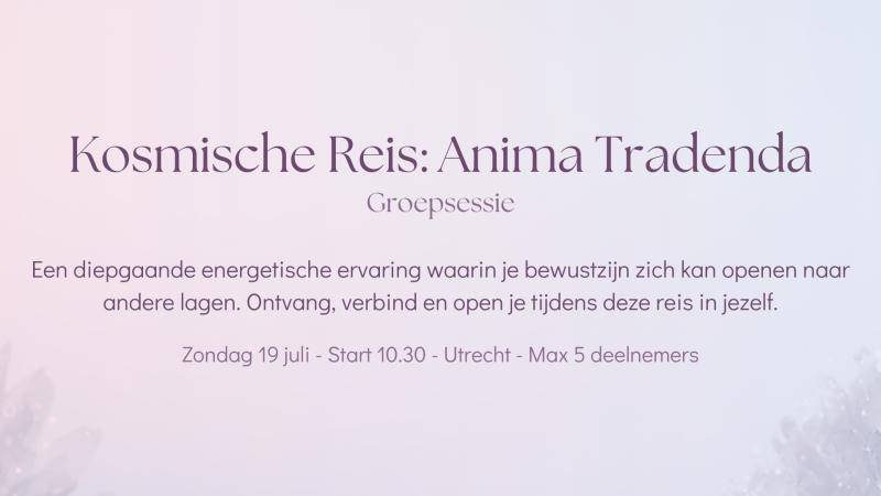 Kosmische Reis: Anima Tradenda – Groepssessie