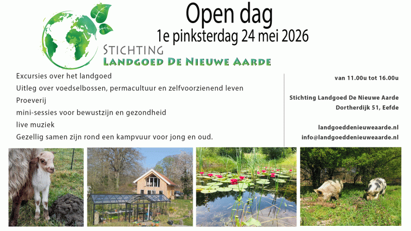 Open Dag Landgoed De Nieuwe Aarde