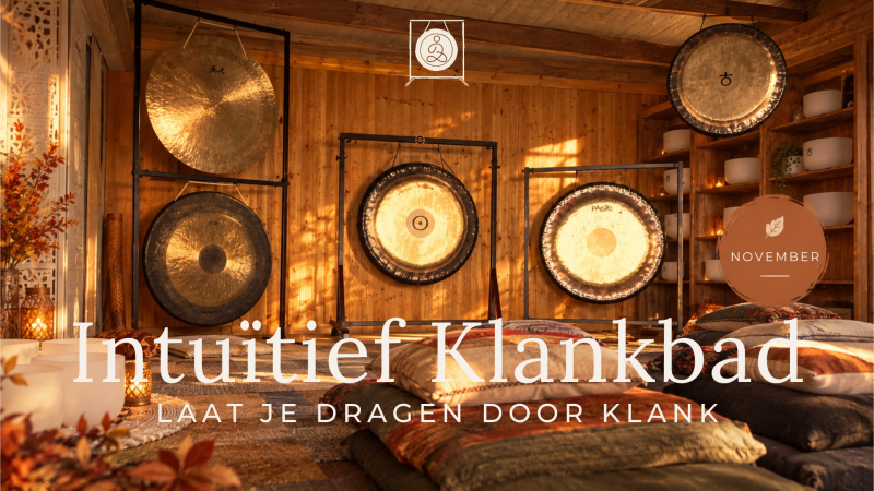 🕯️ Intuïtief Klankbad · Gongs & Kristallen Klankschalen