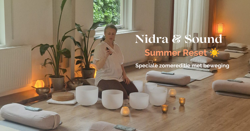 Summer Reset ☀️Movement, Nidra & Sound - Klankbad, Yoga Nidra, Movement