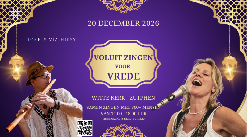 Voluit Zingen voor Vrede - Erica Nap