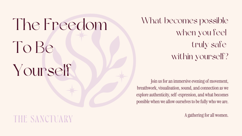 The Sanctuary Event - Innerlijke Reis, Soundhealing, Vrouwen workshops