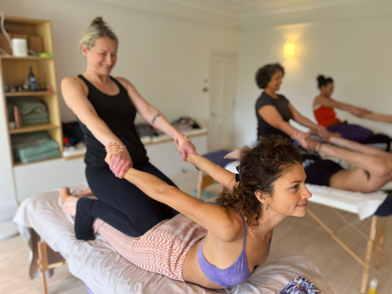 Table Yoga Massage Therapist Training
