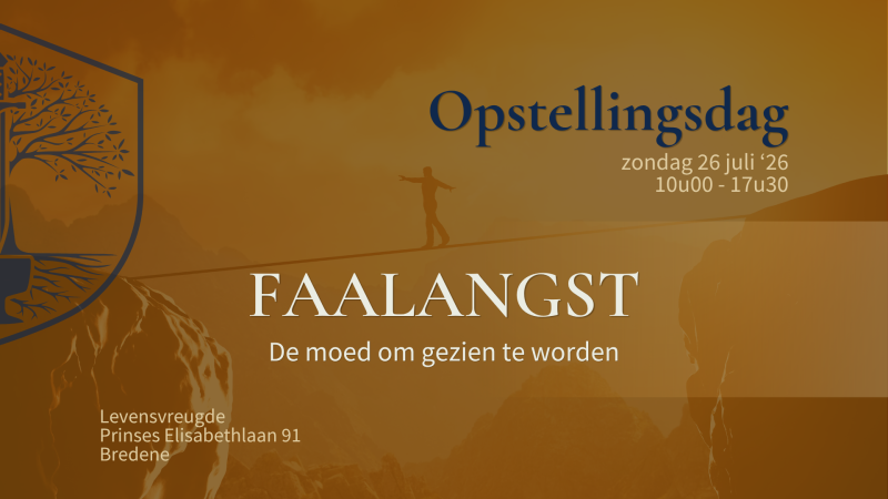 Opstellingsdag: Faalangst - De moed om gezien te worden - Constellations familiales, Travail systémique, Système familial