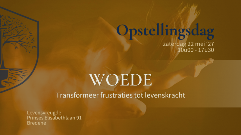 Opstellingsdag: Woede - Transformeer frustraties tot levenskracht