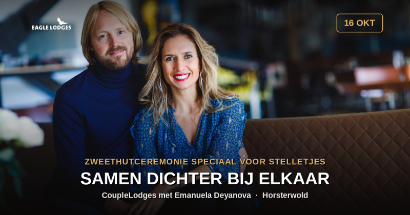 CoupleLodge: Zweethutceremonie voor Koppels