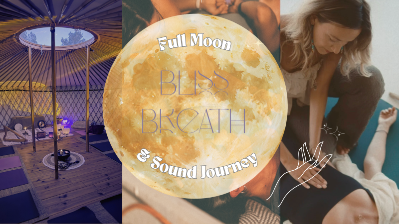 Full Moon Journey - Ademwerk, Klankreis-Soundbath, Soundhealing