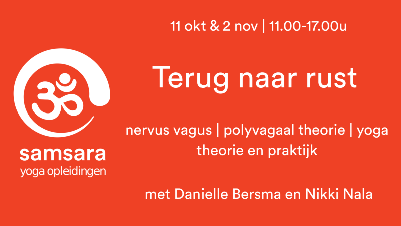 Yoga Tweedaagse: Nervus vagus en de polyvagaal theorie
