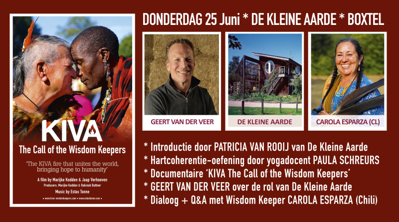 KIVA film_sprekersavond met Wisdom Keeper CAROLA ESPARZA (CL) - Film, Voorstelling