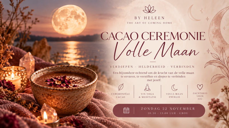 Cacao ceremonie - Volle maan