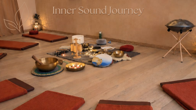 Ontspannende klanksessie met klankschalen, handpan en reiki