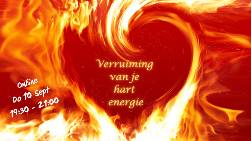 Online Verruiming van je hart~energie 