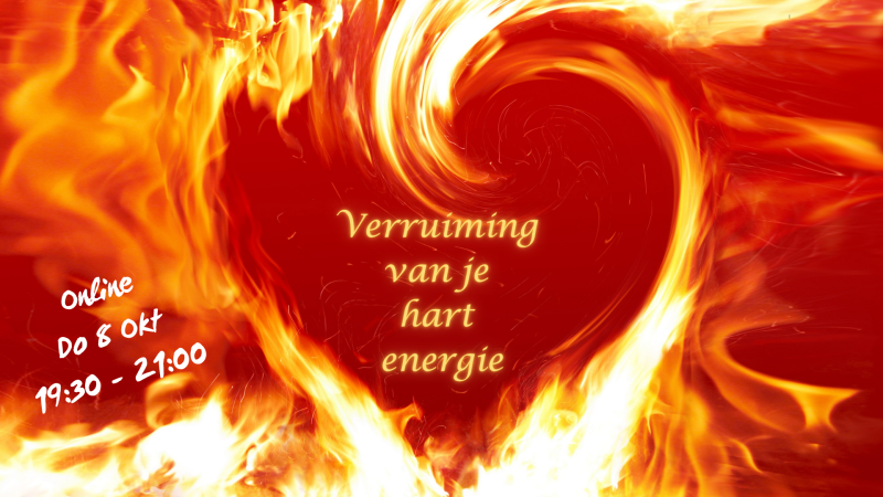 Online Verruiming van je hart~energie 