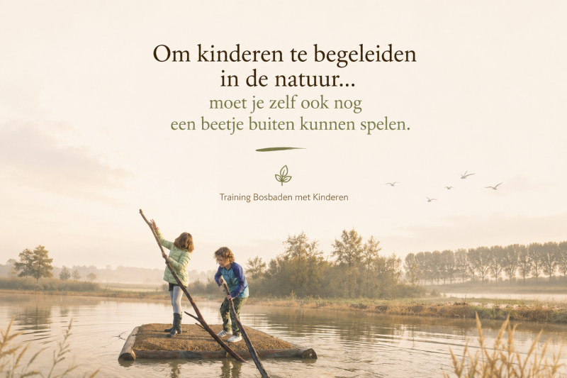 Bosbaden met Kinderen - training