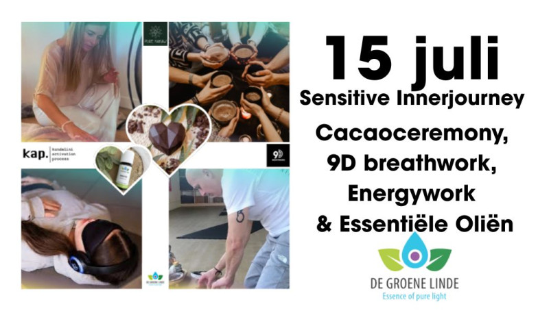 Sensitive Innerjourney > Cacaoceremony, 9DBreathwork & Energywork KAP - Kundalini Activation, Breathwork, Cacao Ceremony