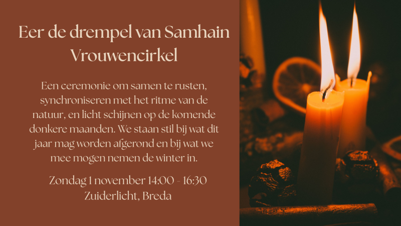 Vrouwencirkel - Eer de drempel van Samhain